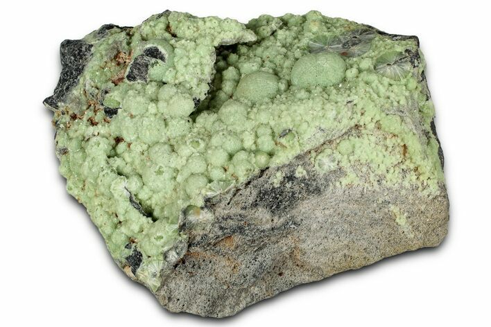 Sparkly Botryoidal Green Wavellite Formation - Arkansas #354604